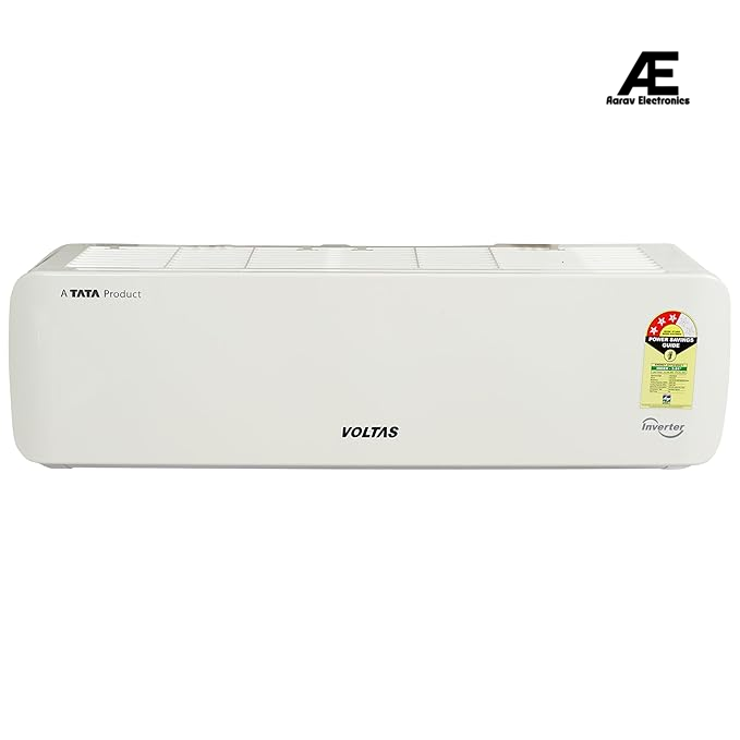 Voltas 1.5 Ton 3 Star Inverter Split AC (Copper, 4-in-1 Adjustable Mode, Anti-dust Filter, 2024 Model,183V VECTRA PRISTINE, White)