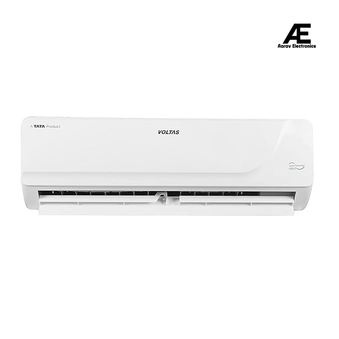 Voltas 1.5 Ton 3 Star, Inverter Split AC(Copper, 4 in 1 Adjustable Cooling, Anti-dust Filter, 183V Vectra Platina, White)