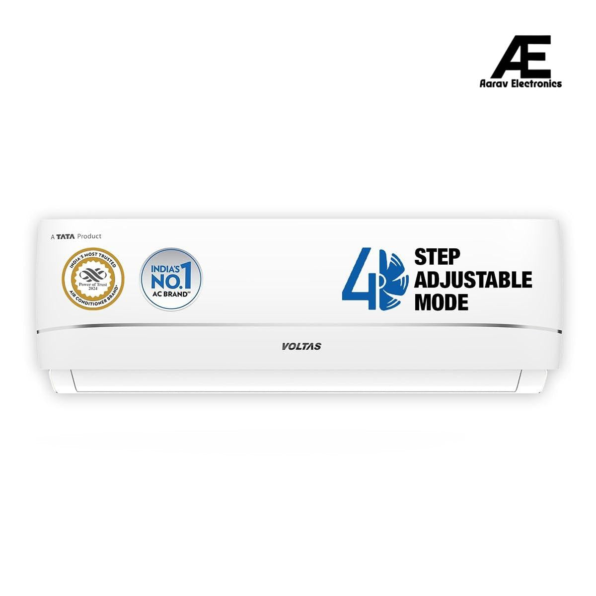 Voltas 2024 Model 1.5 Ton 3 Star Split Inverter AC - Ivory White  (183V VECTRA ZENITH SILVER (4503752), Copper Condenser)