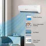 Voltas 185Inv Vectra Emerald 1.5 Ton 5 Star Inverter Split AC(Copper, 5-in-1 Adjustable Mode, Anti-dust Filter, White)