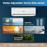 Voltas 1.5 Ton 5 Star Split Inverter AC (185V VERTIS EMERALD(4503581), White)