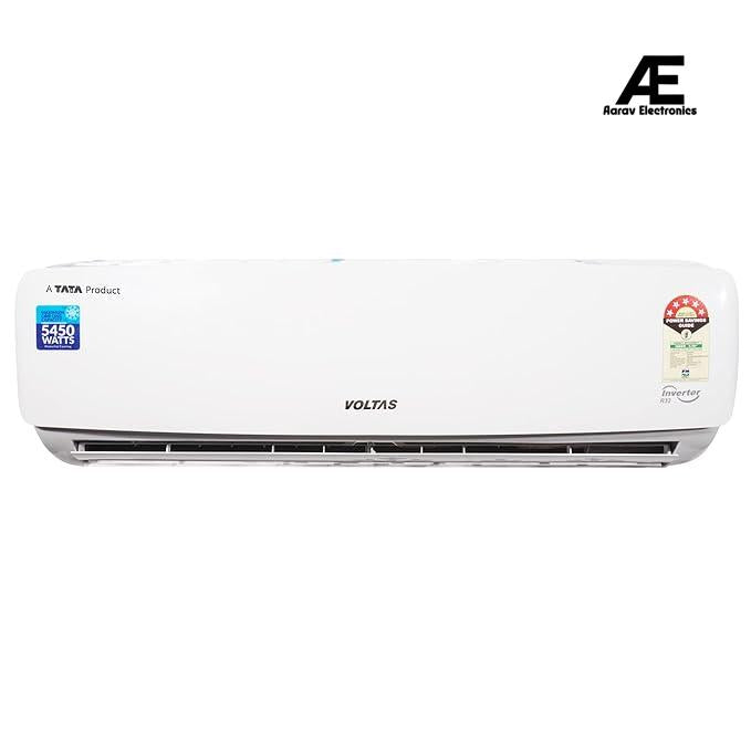 Voltas 1.5 Ton 5 Star 5-in-1 Convertible Inverter Split AC, 185V Vertis Magnum(Dual temp display, Turbo tech, Anti Fungal, 100 percent Copper, 2023)