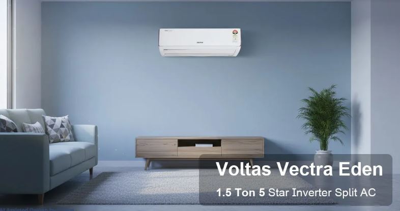 Voltas 1.5 Ton Split AC 185 V VECTRA EDEN(S) – Aarav Electronics
