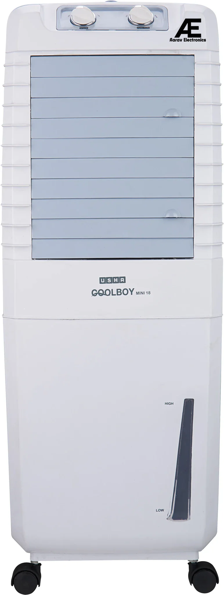 Usha Personal Air Cooler Coolboy Mini 18L 18CBP1, 900 m³/h Air Delivery (Open Box / Without box)