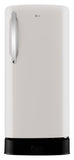LG 201 L Single Door Refrigerator with Base Stand Drawer, Smart Inverter Compressor, Direct Cool, Natural Beige, 5 Star,(GLD2156ZHNB)