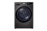 LG 9Kg Dryer, Dual Inverter Heat Pump™, Black Steel,DHV09SAB