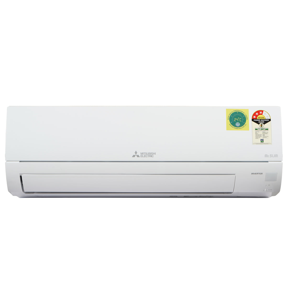 Mitsubishi 1.5 Ton 3 Star Inverter Split AC White (Copper Condenser, MSY-JX18VF)