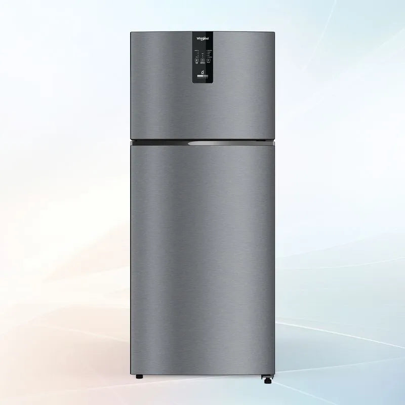 Whirlpool IntelliFresh 411L 2 Star Inverter Convertible Frost Free Three Door Refrigerator | Illusia Steel | Triple Door Design | Advanced Cooling Technology IN INV CNV 455 ILLUSIA STEEL(2S)-Y(22435)