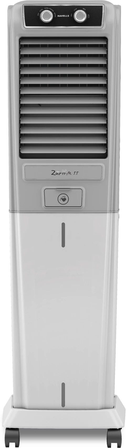 HAVELLS 55 L Tower Air Cooler (Grey - Light Grey, Zurii-M 55)
