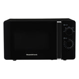 Morphy Richards 20 Litres Solo Microwave Oven| 6 Power Levels| Timer Function|Defrost| Overheat Protection with Auto Shut Off| 2 Year Product Warranty | Black