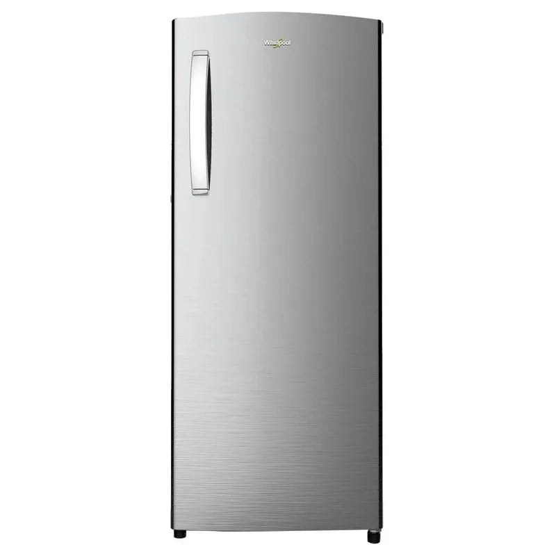 Whirlpool IceMagic Pro 207L 5 Star Direct Cool Single Door Refrigerator | Alpha Steel | Stabilizer Free | Up to 12 Hours Cooling Retention | Toughened Glass Shelves 230 IMPRO PRM 5S INV ALPHA STEEL -Y(73724)