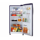 LG 185 Litres 3 Star Single Door Direct Cool Refrigerator With Moist ‘N’ Fresh, Base Stand with Drawer (GL-D201AELD, Emerald Lotus)
