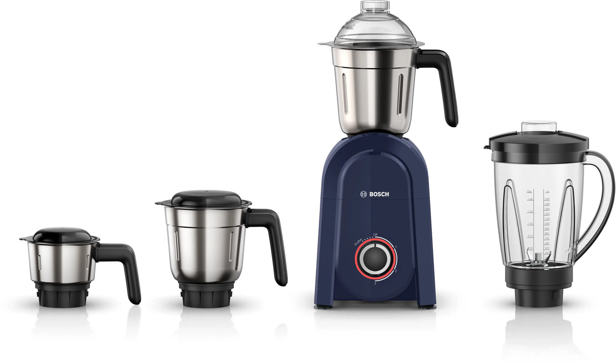 Bosch MG8714C4BI TrueMixx Pro 1000W Mixer Grinder (Blue)