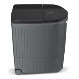 Whirlpool 9 Kg 5 Star Semi-Automatic Top Loading Washing Machine (HYDROWASH ELITE 9.0 MIDNIGHT GREY(10YR), 3D Wave Technology)