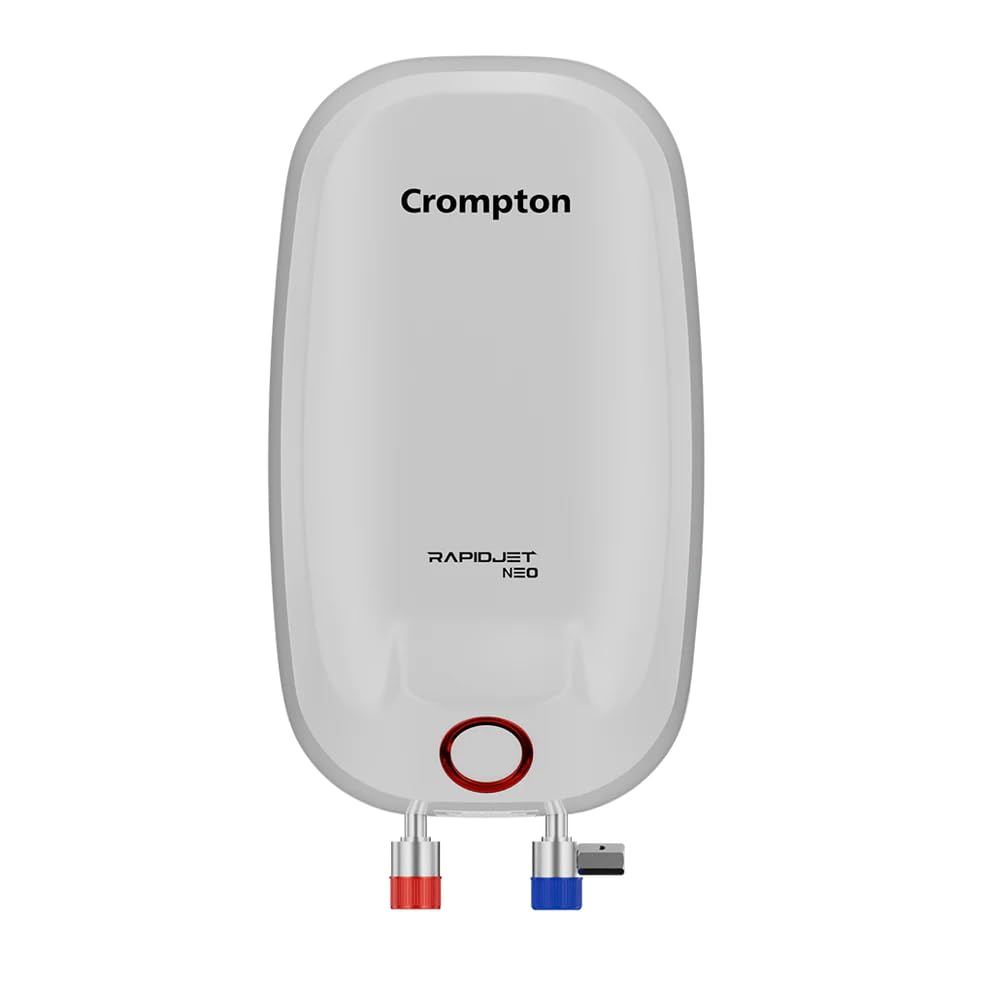 Crompton Rapid Jet Neo 3L Instant Water Heater | Anti-Scale Technology | Fast Heating