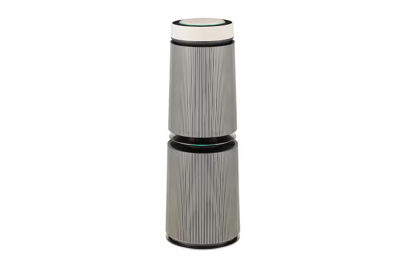 LG 360˚ Clean Air Purifier, 104m² Room Capacity, HEPA Filter, BLDC Motor, Smart indicator, AQI Status, UVnano,(AS10GDBY0)