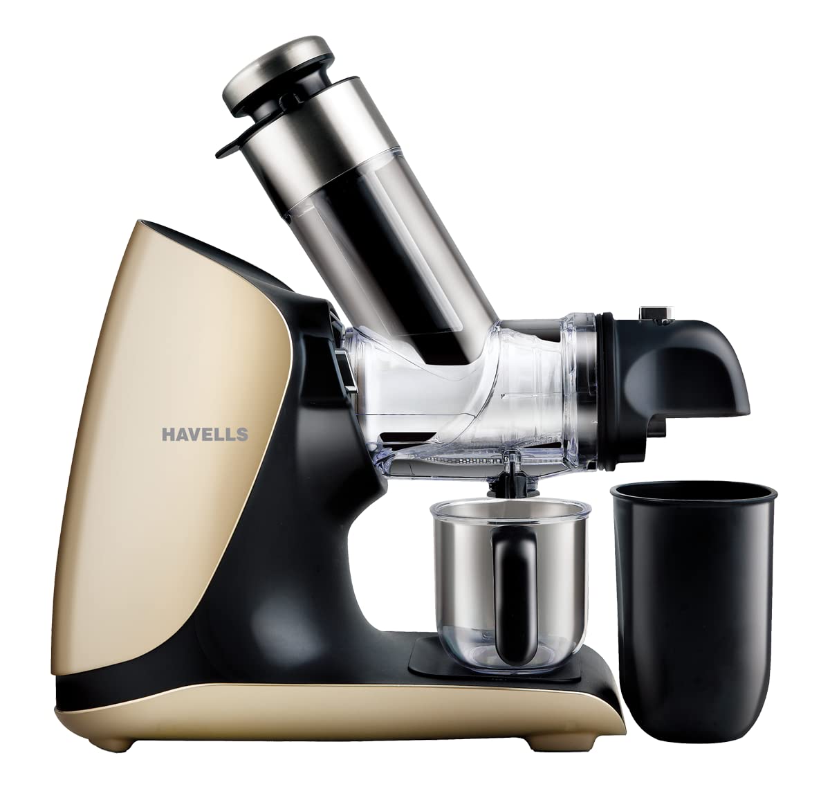 Havells Nutri Art 200W Slow Juicer | Cold Press Technology | High Juice Yield
