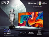 Hisense 109.22 cm (43 Inch) Ultra HD (4K) Smart QLED TV, 43Q6N, Grey