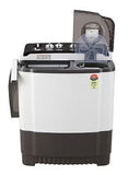 LG 8Kg Semi Automatic Washing Machine, Roller Jet Pulsator + Soak, Dark Grey, 5 Star(P8015SGAZ)