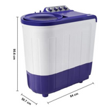 Whirlpool 8 KG 5 Star, Supersoak Technology Semi Automatic Top Load Washing Machine (ACE 8.0 SUPERSOAK CORAL PURPLE (30276))