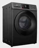 IFB 8 kg 5 Star with Steam Refresh program, 9 Swirl Wash, Eco Inverter, Touch Panel with AI Fully Automatic Front Load Washing Machine with In-built Heater Black  (SENATOR BXN 8012 CMS)