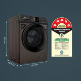 IFB 8 Kg 5 Star Powered by AI with 9 Swirl Wash, WiFi, Fully Automatic Front Load Washing Machine (SENATOR MBN 8012 CMS, Steam Refresh Program with Eco Inverter, Mocha)