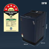 IFB 10 Kg 5 Star AI Powered Fully Automatic Top Load Washing Machine (TL S4RBS 10.0 Kg Aqua, Sparkle Silver, 2X Power Steam, 4 Years Comprehensive Warranty)