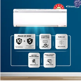 Daikin 1 Ton 5 Star Split Inverter AC - White  (FTKU35UV16W, Copper Condenser)