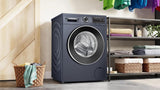 Bosch 9kg 5 Star Anti Wrinkle &amp; Steam Care Fully Automatic Front Load Washing Machine with Built in Heater (WGA244ZPIN, Dark lake)