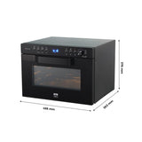 IFB 34BC2 34 Litre Convection Microwave Oven with 151 Auto Cook Menus, Oil-Free Cooking &amp; Rotisserie (Black)