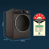 IFB  5 Star Powered by AI with 9 Swirl Wash, WiFi, Fully Automatic Front Load Washing Machine (Executive MBN 9014K CMS , Steam Refresh Program with Eco Inverter, Mocha)