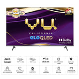 VU 164cm (65 inches) GloQLED Series 4K QLED Smart Google TV 65GLOQLED25