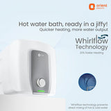 Orient Electric Aquator Neo 15L 5 Star Storage Water Heater 15 L Storage Water Geyser  (White)