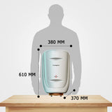 Crompton Solarium Neo 25-L 5 Star Rated Storage Water Heater with Advanced 3 Level Safety (Ivory), Standard