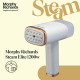 Morphy Richards Steam Elite | 1200-Watt Handheld Garment Steamer | White