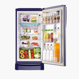 Godrej 180 L 2 Star Direct Cool Turbo Cooling Technology With Upto 24 Days farm Freshness Single Door Refrigerator (RD ERIOPLS 205B THF SE BL, Sea Blue) Visit the Godrej Store