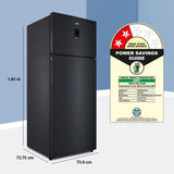 Godrej 472 L 2 Star Food Surface Disinfection with Nano Shield Technology Inverter Frost Free Double Door Refrigerator (RT EONREGALIS 517B RCI MT BK, Matte Black)