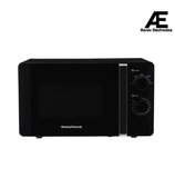 Morphy Richards 20 Litres Solo Microwave Oven| 6 Power Levels| Timer Function|Defrost| Overheat Protection with Auto Shut Off| 2 Year Product Warranty | Black