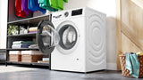 Bosch Series 8 9kg 1400 RPM Front Load Washing Machine | AntiVibration Design | SilentPowerDrive | LED Display | White - WGA14400IN