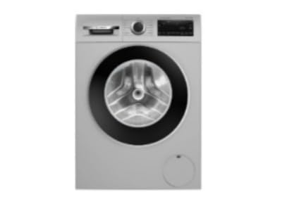 Bosch Series 6 10 kg 5 Star Front Load Fully Automatic Washing Machine (WGA254ISIN, Silver, 1400 RPM, SilentPower Drive)