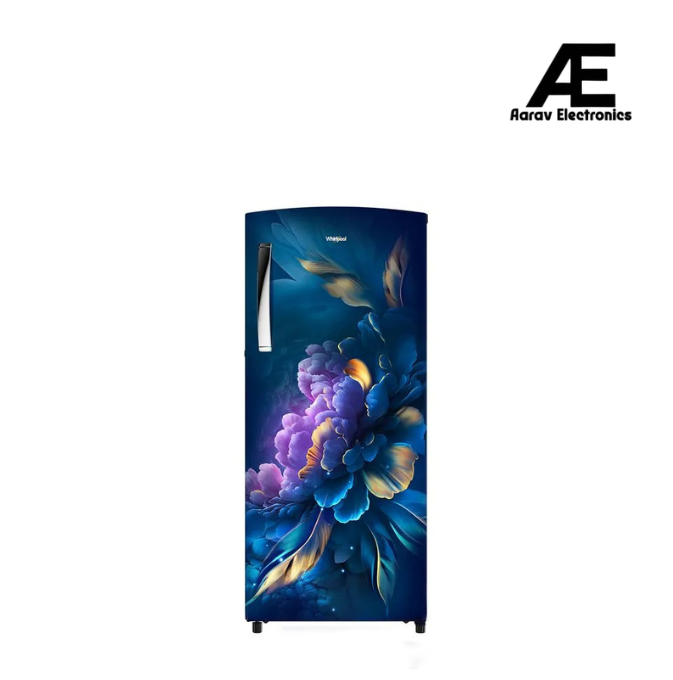 Whirlpool Icemagic Pro 192L 3 Star Direct Cool Single Door Refrigerator, Sapphire Infinity-Y, Insulated Capillary Technology, Toughened Glass Shelves – 215 IMPRO PRM 3S SAPPHIRE INFINITY-Y (73663)