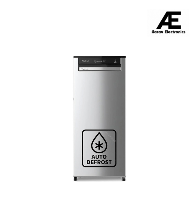 Whirlpool 192 L 3 Star Vitamgic Pro Inverter Direct-Cool Single Door Refrigerator (215 VMPRO PRM 3S INV STEEL-Z, Auto Defrost Technology,
