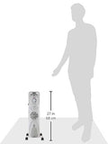 Usha 3809F PTC 2000 Watts Oil Filled Radiator Room Heater (White)