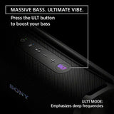 Sony SRS-ULT10 Portable Bluetooth Speaker | ULT Power Sound Series (Black)