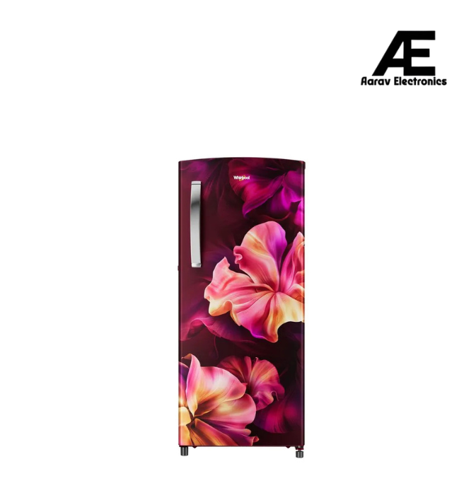 Whirlpool Icemagic Pro 207L 3 Star Direct Cool Single Door Refrigerator, Wine Silk-Y, Intellisense Inverter Technology, MicroBlock Technology – 230 IMPRO PRM 3S WINE SILK-Y (73723)