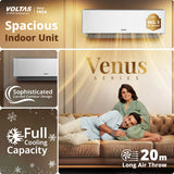 Voltas 2 Ton 3 Star Inverter Split AC 243INV Venus Luxe, 6-in-1 Cooling, 55°C Cooling