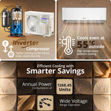Voltas 2 Ton 3 Star Inverter Split AC 243INV Venus Luxe, 6-in-1 Cooling, 55°C Cooling