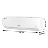 Voltas 243Inv Vectra Elegant (2026 Series) 2 Ton 3 Star Inverter Split AC (Adjustable Cooling, Copper Condenser, R-32, White) – Turbo Mode 2026