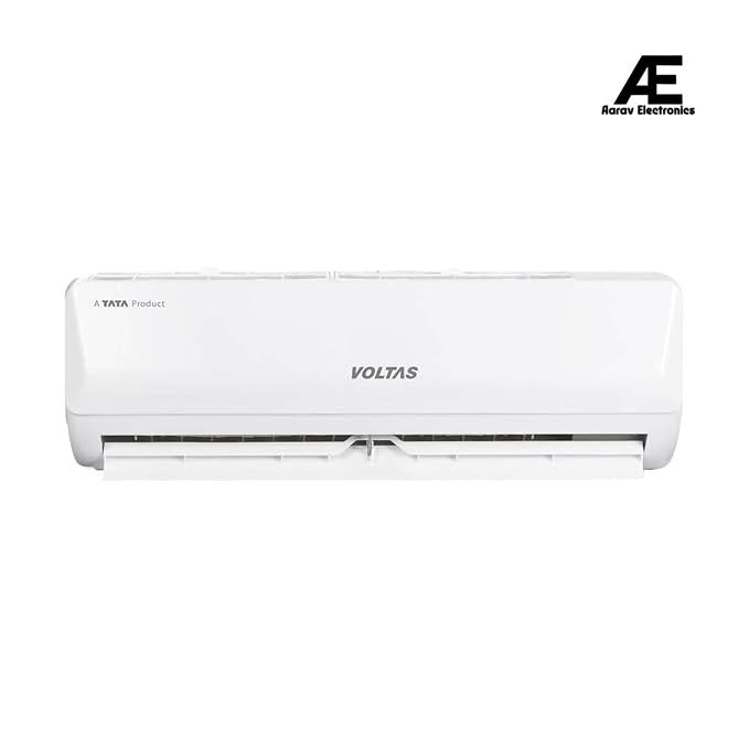 Voltas 2 Ton 3 Star, Inverter Split AC(Copper, 5-in-1 Maha Adjustable Mode, Anti-dust Filter, 2023 Model, 243V Vertis Emerald, White)