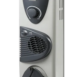 Russell Hobbs EOFR 2900 (ROR15F, Grey) 2900 W | Oil Filled Radiator Electric Room Heater | ISI Approved Oil Filled Room Heater (Open Box / Without Box)